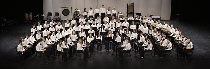 High school concert band