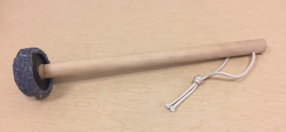 Hockey Puck Gong Mallet