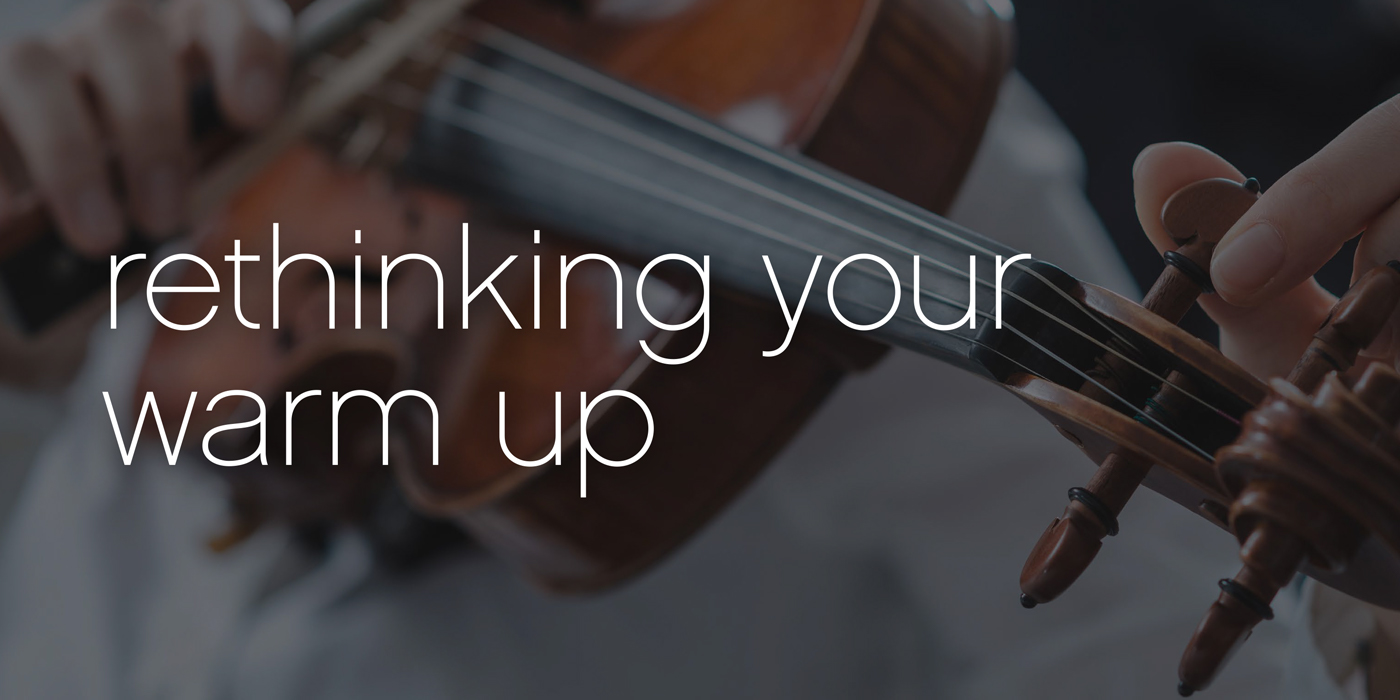 Free Ebook: Rethinking Your Warm Up