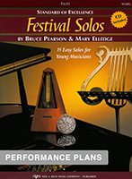 Performance Plans, Standard of Excellence Festival Solos, Book 1